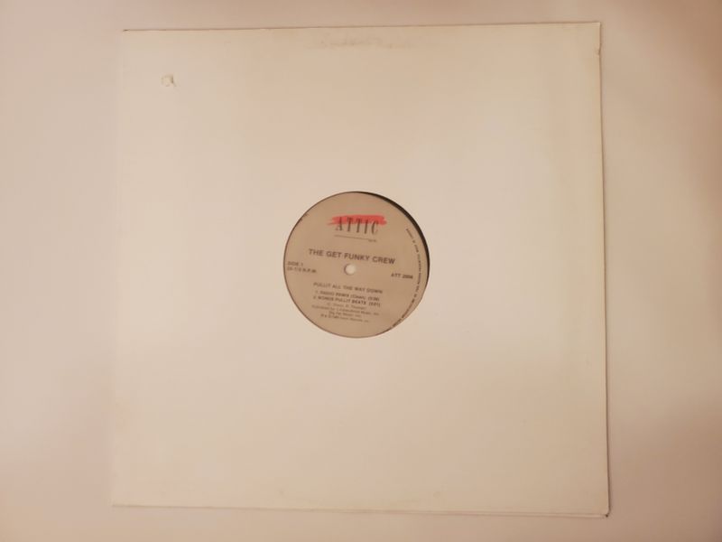 The Get Funky Crew Pump It All The Way Down vinyl record